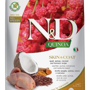 Farmina Grain Free Quinoa Skin & Coat Quail Adult Dog Food
