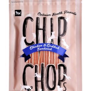 Chip Chops Chicken And Codfish Sandwich