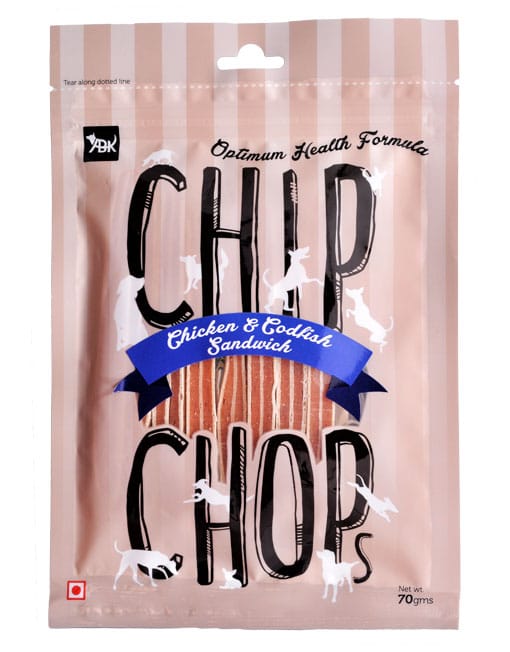 Chip Chops Chicken And Codfish Sandwich