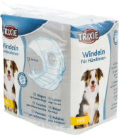 Trixie Disposable Diapers For Male Dogs 12 Pcs
