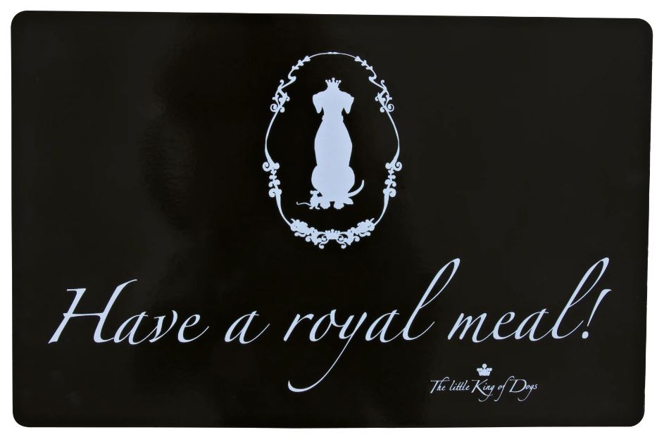 King Of Dogs Place Mat Black - Image 2