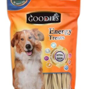 Goodies Twisted Sticks White/Calcium