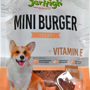 JerHigh Mini Burger Dog Treats