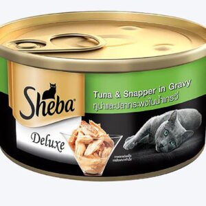 Sheba Tuna & Snapper In Gravy Tin