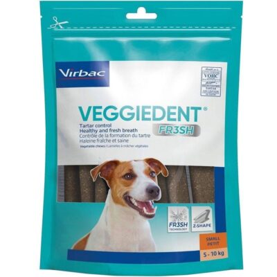 Virbac Veggie Dent Chews For Small Dogs 5 - 10 Kgs