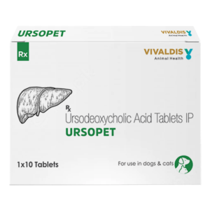 Vivaldis Ursopet Ursodeoxycholic Acid Tablets For Dogs & Cats