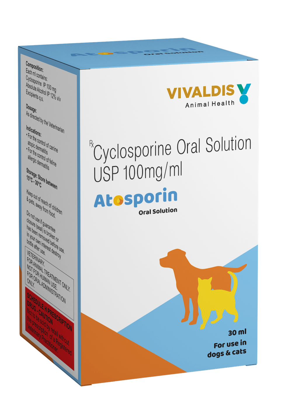 Vivaldis Atosporin Cyclosporine Oral Solution