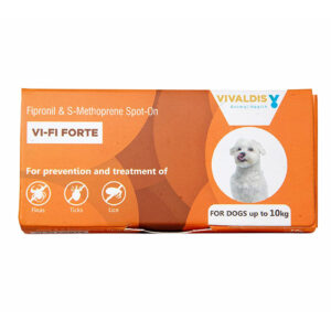 Vivaldis Vi-Fi Forte Fipronil & S-Methoprene Spot On Up To 10kg