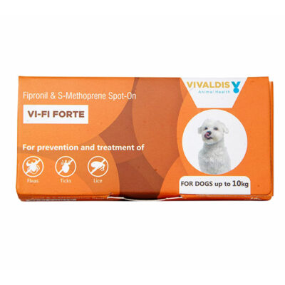 Vivaldis Vi-Fi Forte Fipronil & S-Methoprene Spot On Up To 10kg