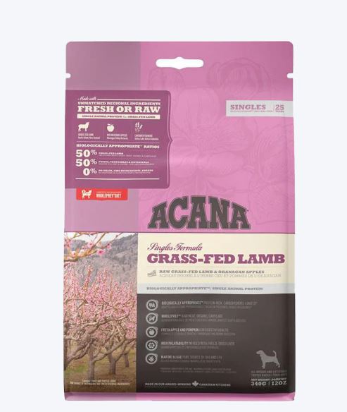 Acana Grass-fed Lamb Dog Dry Food