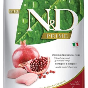 Farmina Prime Natural & Delicious Chicken & Pomegranate Grain-Free Kitten Dry Food