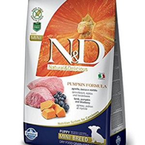 Farmina Natural & Delicious Pumpkin Formula Lamb & Blueberry Grain-Free Mini Puppy