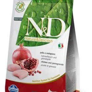Farmina Natural & Delicious Chicken & Pomegranate Grain-Free Adult Dry Cat Food
