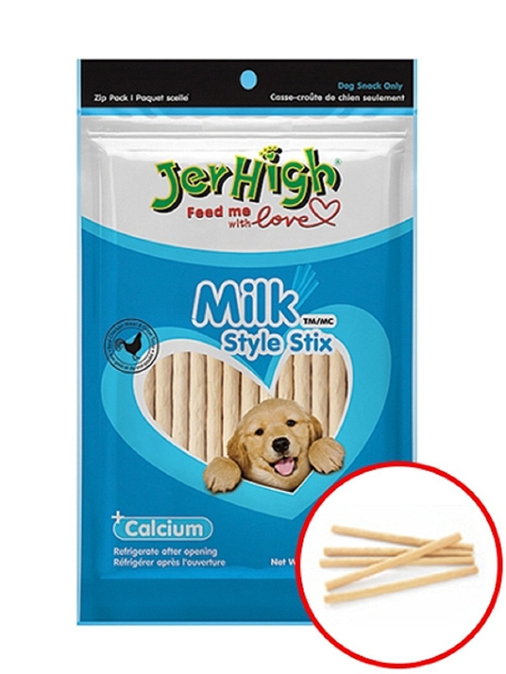JerHigh Milk Stix Dog Treats