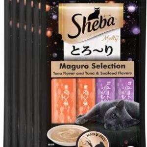 Sheba Maguro Selection Tuna & Seafood Flavors