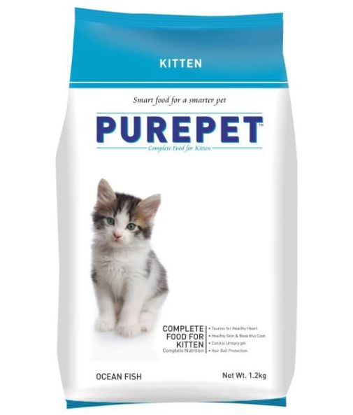 Purepet Kitten Ocean Fish Dry Food