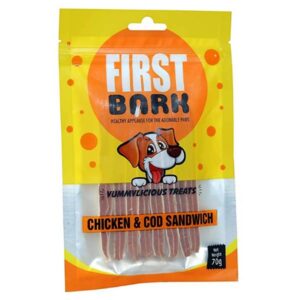 Jerhigh First Bark Chicken & Cod Sandwich