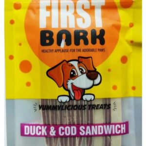 Jerhigh First Bark Duck & Cod Sandwich