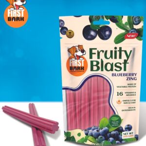 First Bark Fruity Blast Blueberry