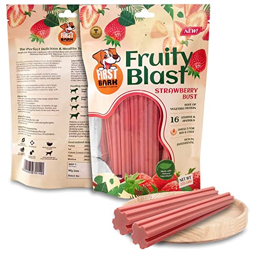 First Bark Fruity Blast Strawberry