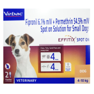 Virbac Effitix Spot On 4 To 10kg