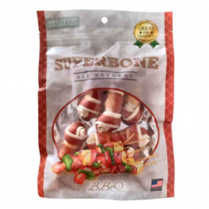 Dogaholic Superbone All Natural Knotted Bone - BBQ