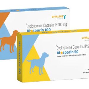 Vivaldis Atosporin Tab 50MG 5`S