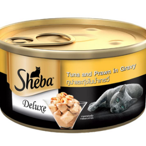 Sheba Delux Tuna & Prawn 85gm