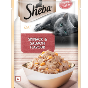 Sheba Skipjack Salmon Pouch