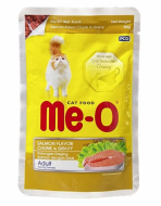 Meo Adult Salmon Chunk Gravy 80GM