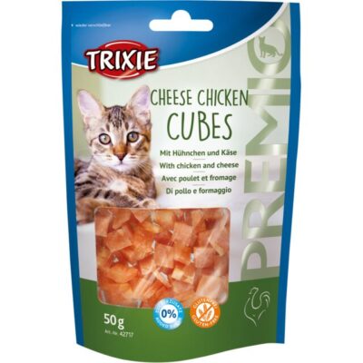 Premio Cheese Chicken Cubes 50gm