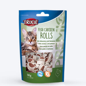 Premio Fish Chicken Rolls 50gm