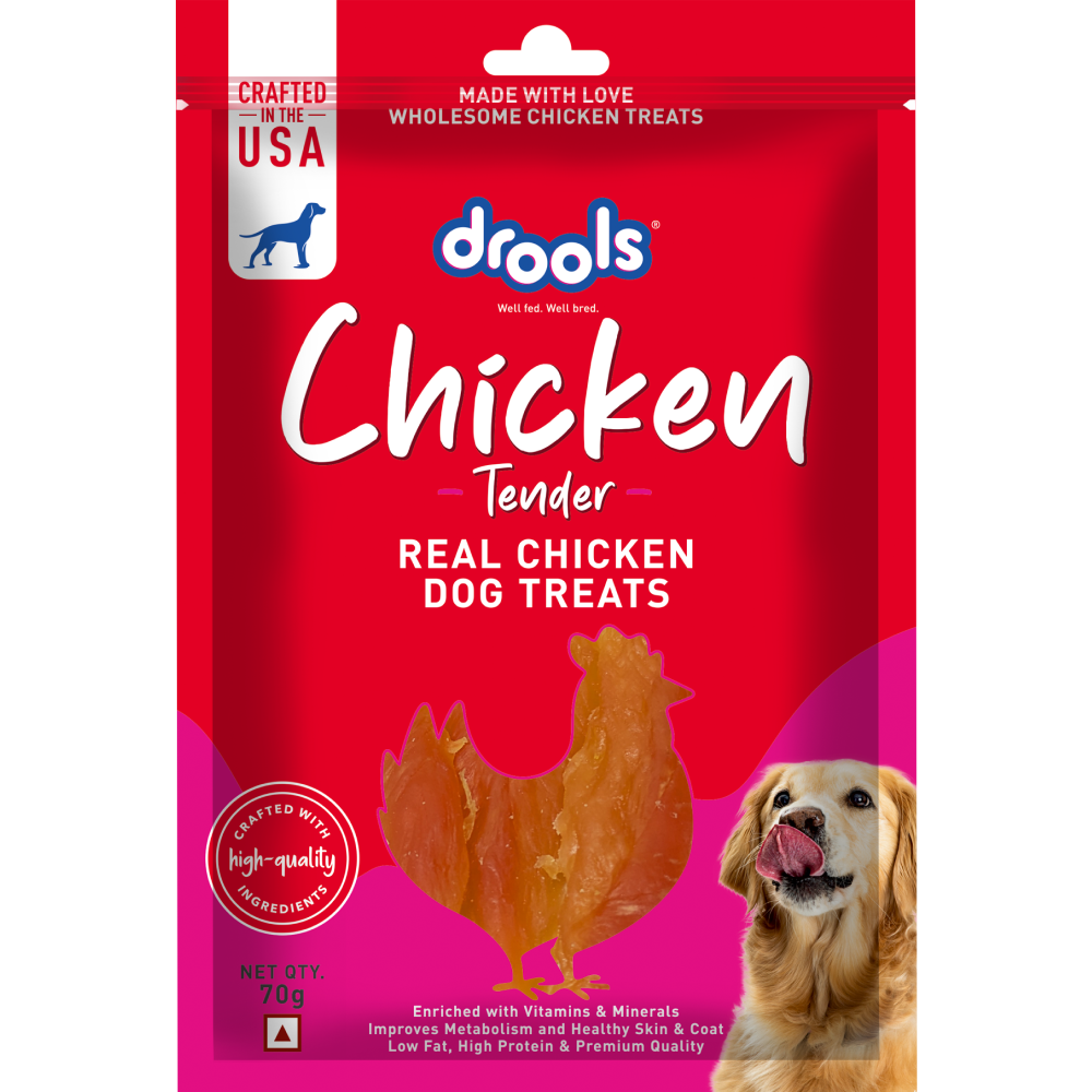 Drools chicken tenders for dogs