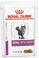 Royal canin veterinary diet Renal Chicken Cat Pouch