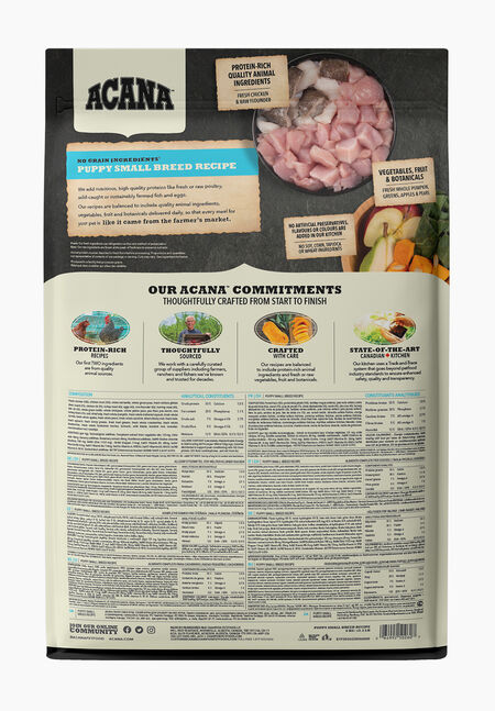 Acana Puppy Small Breed Recipe Dry Dog Food - Image 2