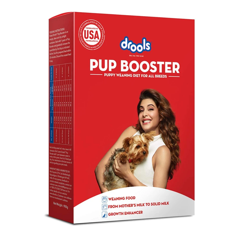 Drools Pup Booster - Puppy Weaning Diet for All Breeds - Image 2