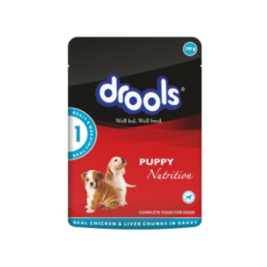 Drools Puppy Real Chicken & Liver (Pouch)