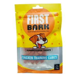 First Bark Yummylicious Treats Chicken Training Cubes
