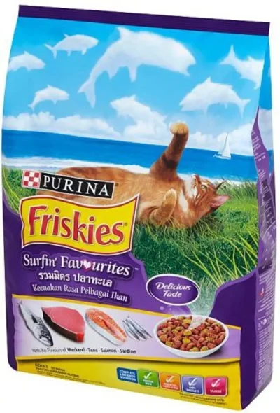 Friskies Surfin Cat Dry Food