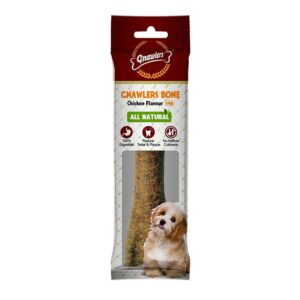Gnawlers All Natural Chicken Flavour Bone 8 Inch