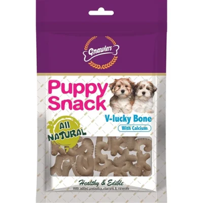 Gnawlers V-Lucky Bone Calcium Flavour
