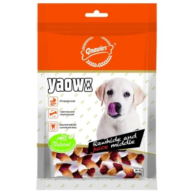 Gnawlers Yaowo Braided Bone 2.5 Inch