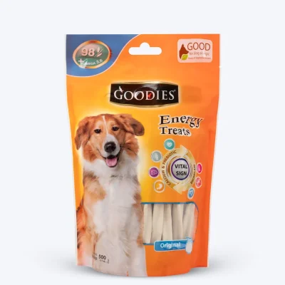 Goodies Twisted Sticks White/Calcium