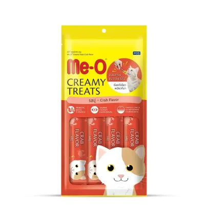Meo Creamy Treats – Crab Flavor