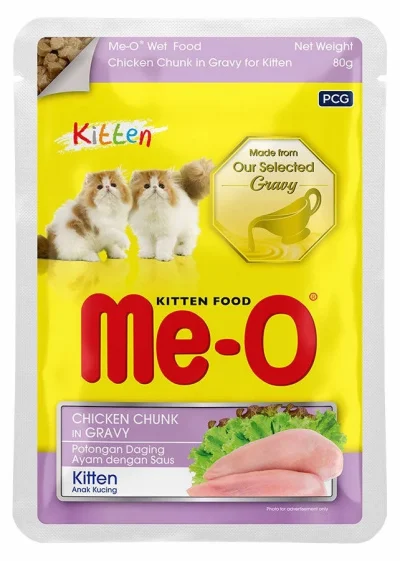 Meo Kitten Chicken Chunk Gravy 80GM