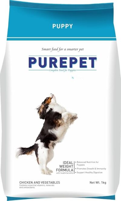 Purepet Chicken And Veg Puppy Dry Food