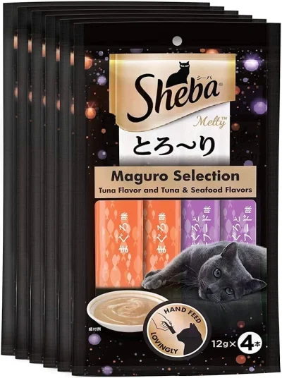Sheba Maguro Selection Tuna & Seafood Flavors