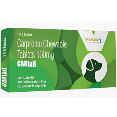 Vivaldis Carprofen Cartail Tablets For Dogs 100 mg
