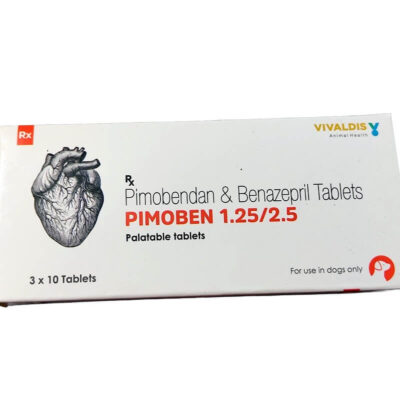 Vivaldis Pimoben Palatable 1.25/2.5 Tablets For Dogs