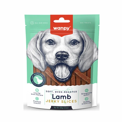 Wanpy Soft Lamb Jerky Slices